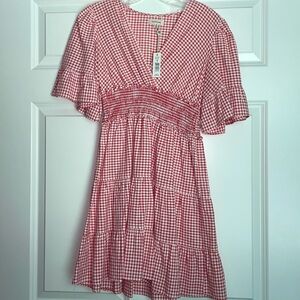 NWT Max Studio Gingham dress